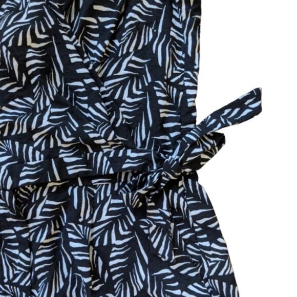 Loft Crossbody Wrap Sleeveless Romper Shorts Sz… - Picture 5 of 11
